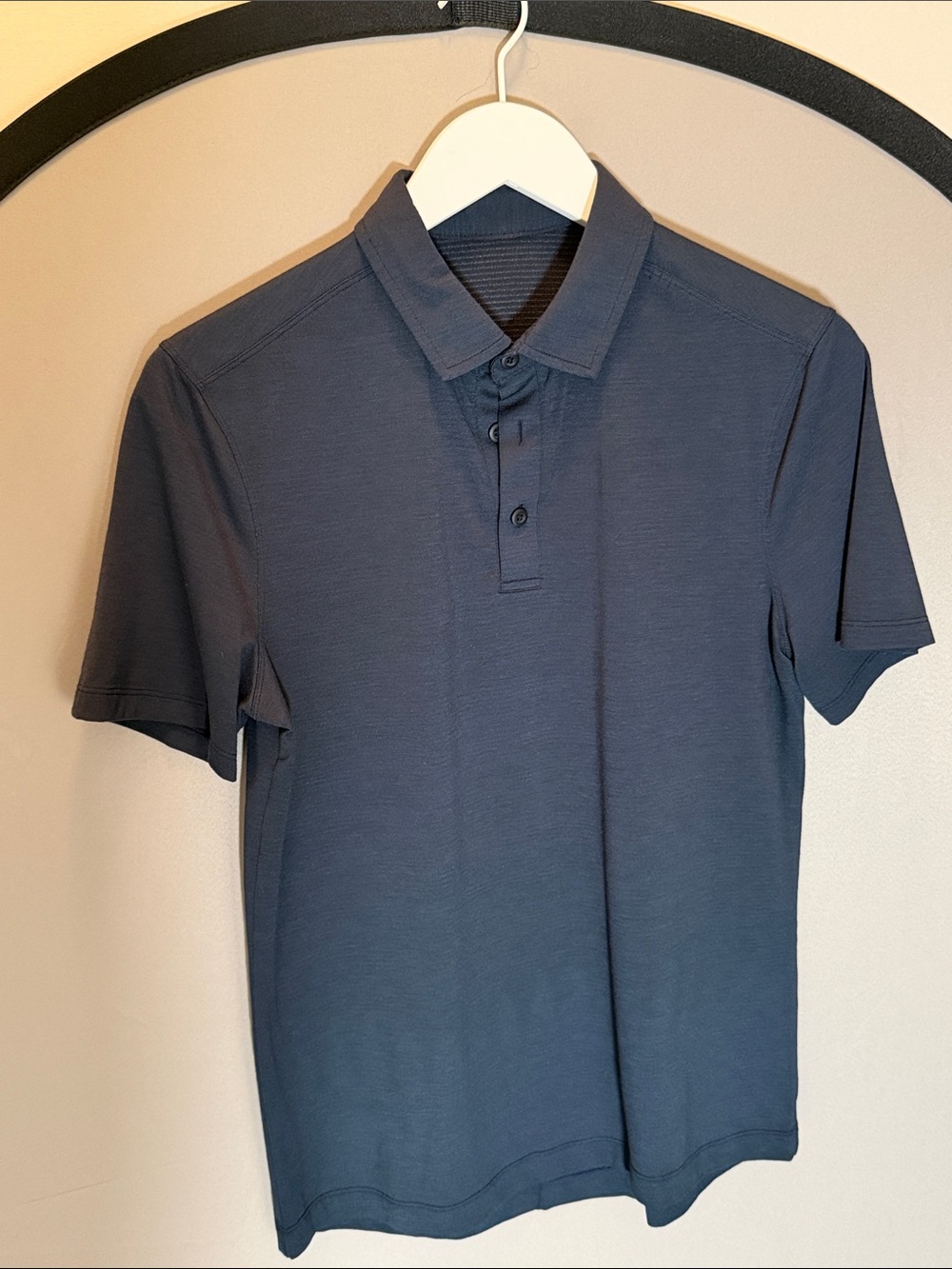 lululemon athletica Men's Polo Shirt - Navy